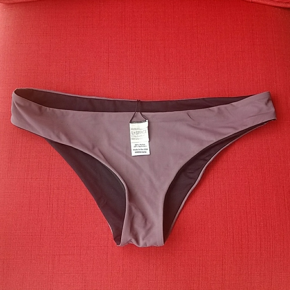 L SPACE reversible Bikini Bottom